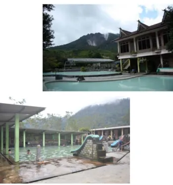 Gambar 3.4 beberapa lokasi pemandian air panas di Desa  Semangat Gunung yaitu Alam Sibayak, Anugrah Sibayak, 