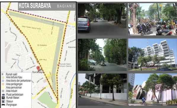 Gambar  2.  Pengalaman  berarsitektur:  Salahsatu  hasil  observasi  lapangan  di  kota  Surabaya 