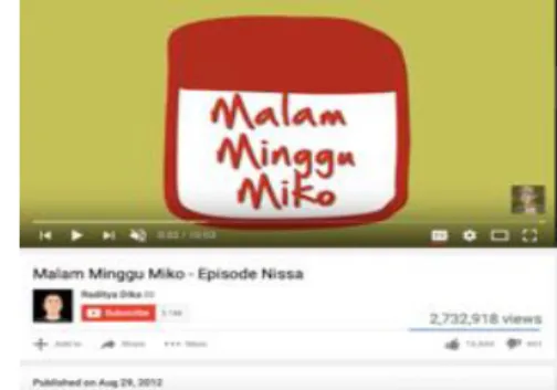 Gambar 1. Web Series Malam Minggu Miko 3