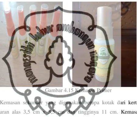Gambar 4.15 Kemasan Primer              