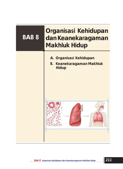 Organisasi Kehidupan Dan Keanekaragaman Makhluk Hidup BAB 8. A ...