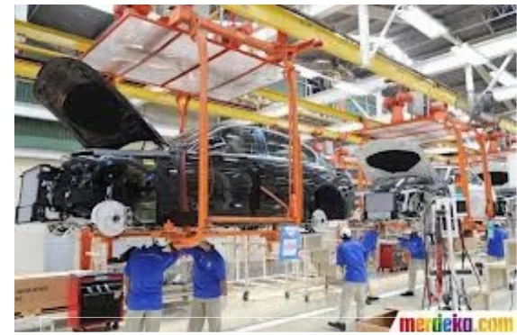 Gambar 2.1 pabrik perakitan mobil di Tujuan Kerjasama Ekonomi InternasionalJakarta