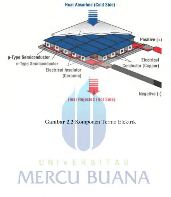 Gambar 2.2 Komponen Termo Elektrik 