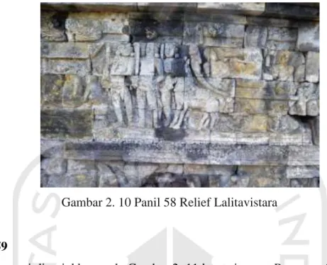 Gambar 2. 10 Panil 58 Relief Lalitavistara 