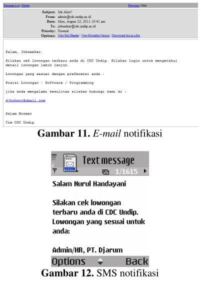 Gambar 11. E-mail notifikasi 