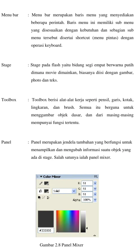Gambar 2.8 Panel Mixer 
