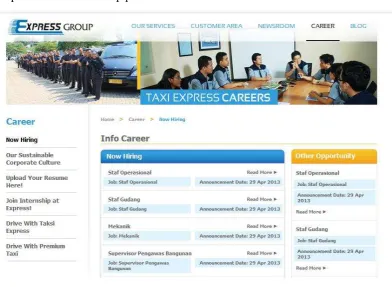 Gambar 15 : Info Career 