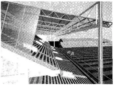 Gambar 11. Contoh atap dengan  struktur post structue 