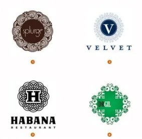 Gambar II. 7 Logo dengan gaya visual Droplets 
