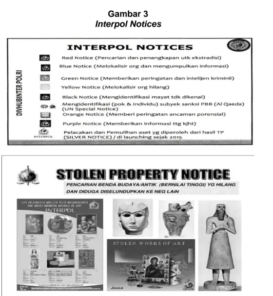 Gambar 3  Interpol Notices 