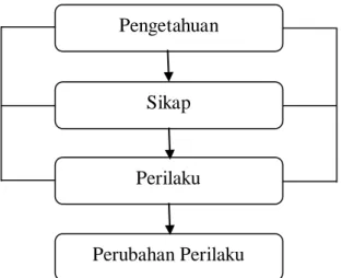 Gambar 2.1. Alur perubahan perilaku 