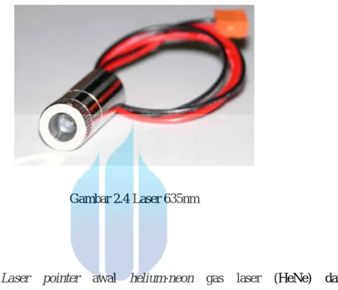Gambar 2.4 Laser 635nm 