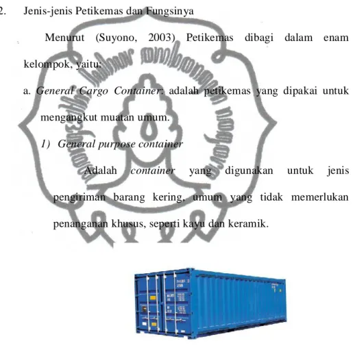 Gambar 2.2 General Purpose Container  