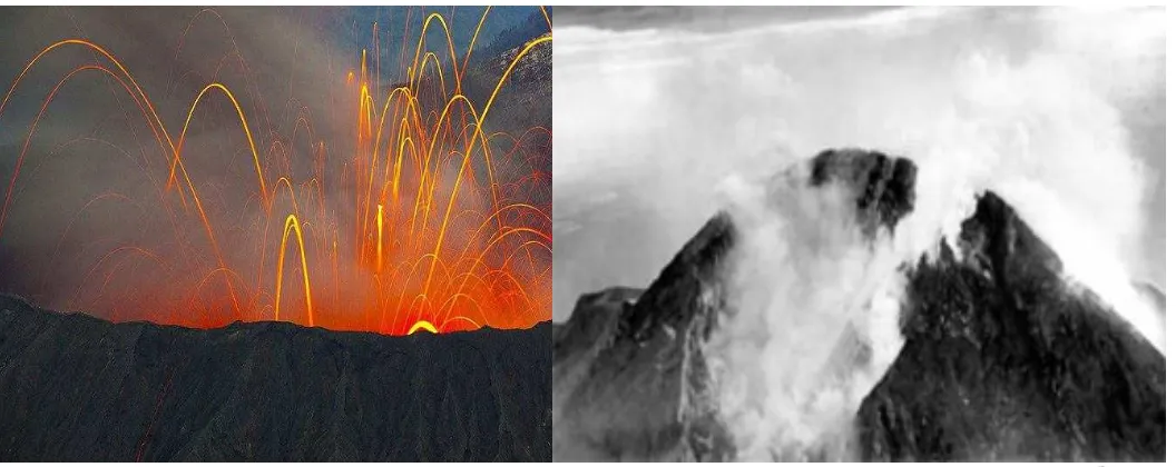 Gambar 11. Gunung berapi 