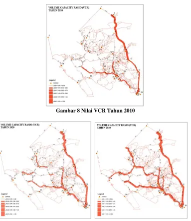 Gambar 8 Nilai VCR Tahun 2010 