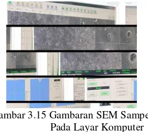 Gambar 3.14 Sampel Ditempatkan Pada  