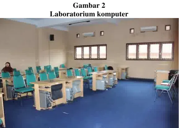 Gambar 2 Laboratorium komputer 
