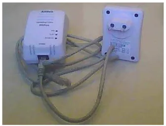 Figure 3. Aztech HL105E Homeplug PLC Adapter used in experiment.  