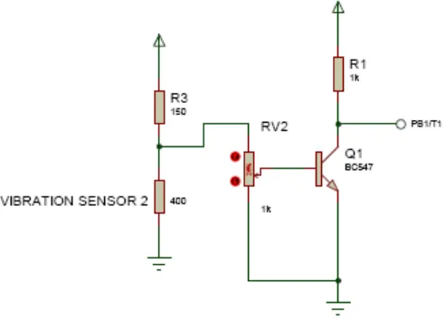 Gambar 3.2 Rangkaian Sensor HDX 2 