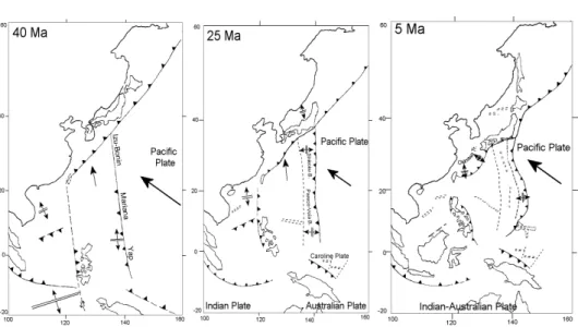 Gambar 5. Rekonstruksi Lempeng Laut Filipina 