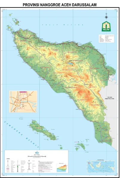 Gambar 4.1 Peta Provinsi Aceh