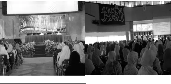 Figure 2: HTI's National Muslimah Seminar on 16 December 2008 in Makassar 