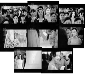 Figure 4: “walking in the crowd version” television advertisement of Ponds 