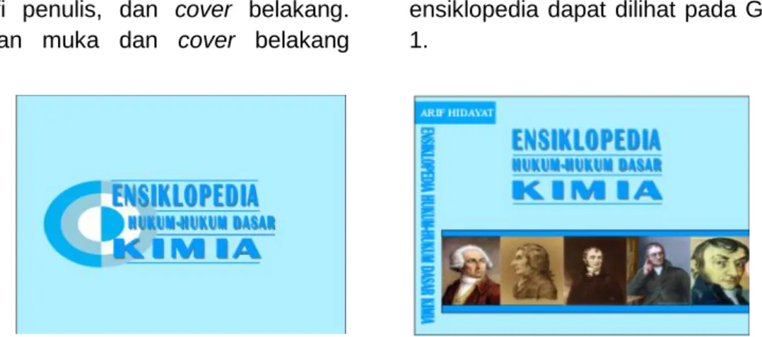 Gambar 1. Tampilan Halaman Muka dan Cover Belakang Ensiklopedia. 