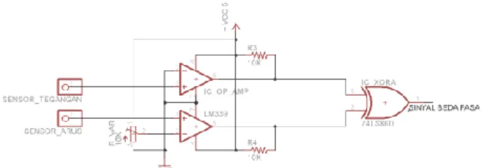 Gambar 2.12 Rangkaian Phase detector