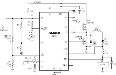 Gambar 23. Skema Rangkaian Charger Max 745 