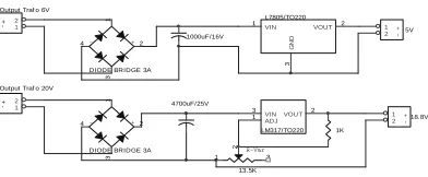 Gambar 19.  Motor Stepper Unipolar  