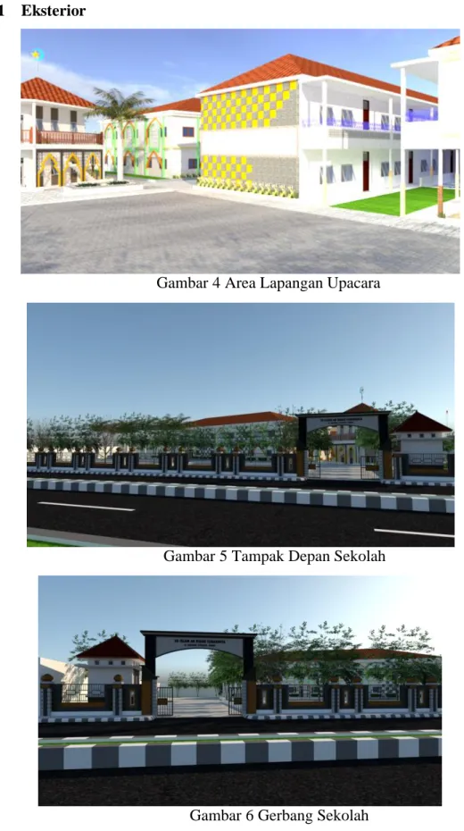 Gambar 4 Area Lapangan Upacara 