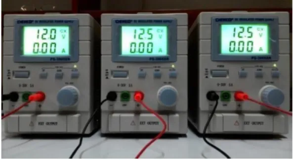 Gambar 12 Hasil dari prototipe modul  penyatuan sumber  