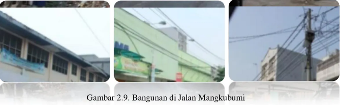 Gambar 2.9. Bangunan di Jalan Mangkubumi  Sumber : dokumen pribadi 