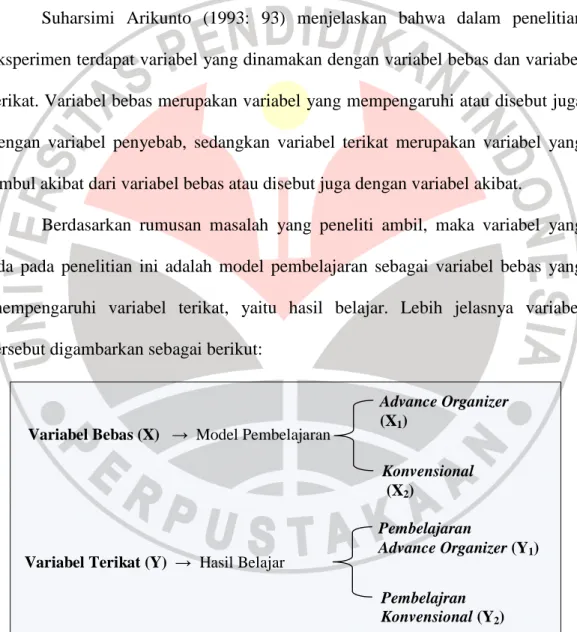 Gambar 3.2 Variabel Penelitian 