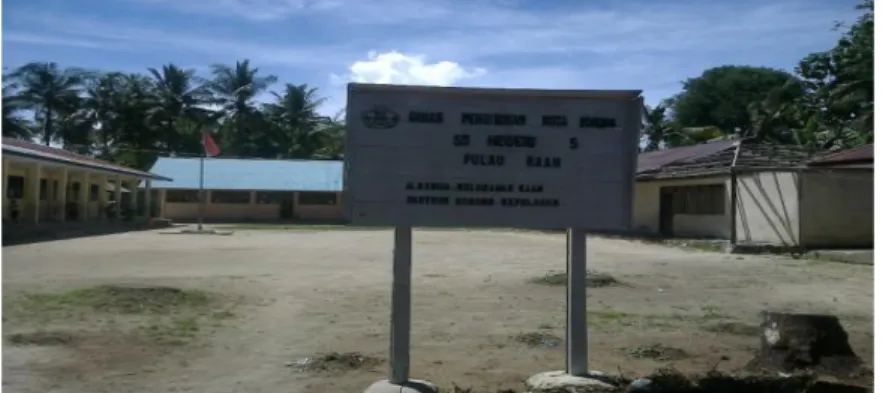 Gambar 2. Lokasi Sekolah SD Negeri 5 Pulau Raam 