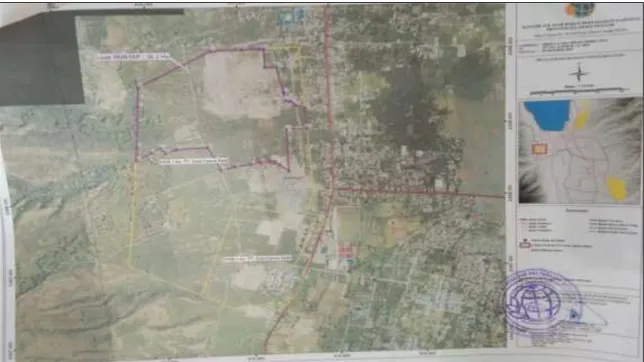 Gambar 6 Peta Relokasi Kelurahan Duyu Kota Palu 