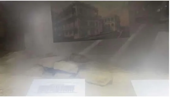 Gambar 2.9 Pondasi bangunan setelah terkena bom 