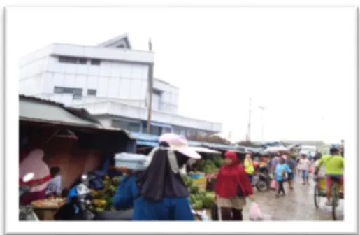 Gambar 1.  Pasar Tradisional Batu Merah di Kota  Ambon 