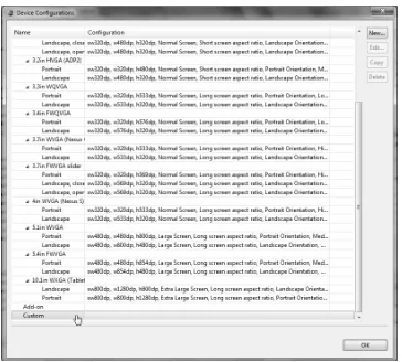 Gambar 2.29 Daftar konfigurasi layar 