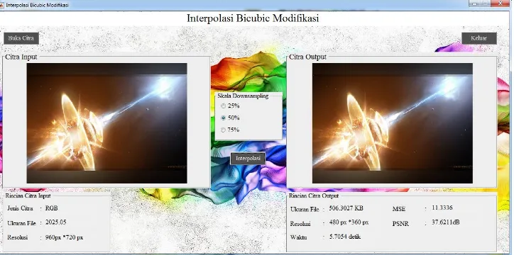 Gambar 3 Tampilan Hasil Implementasi Sistem 