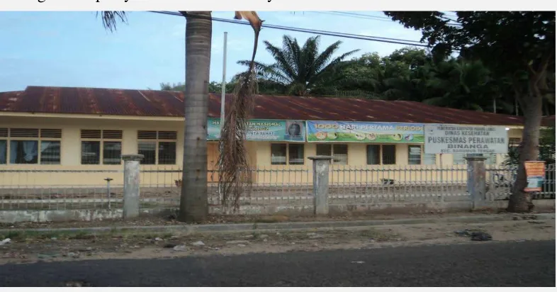 Gambar 1.1. Puskesmas Binanga untuk Kecamatan Barumun Tengah dan    Kecamatan Aek Nabara Barumun  