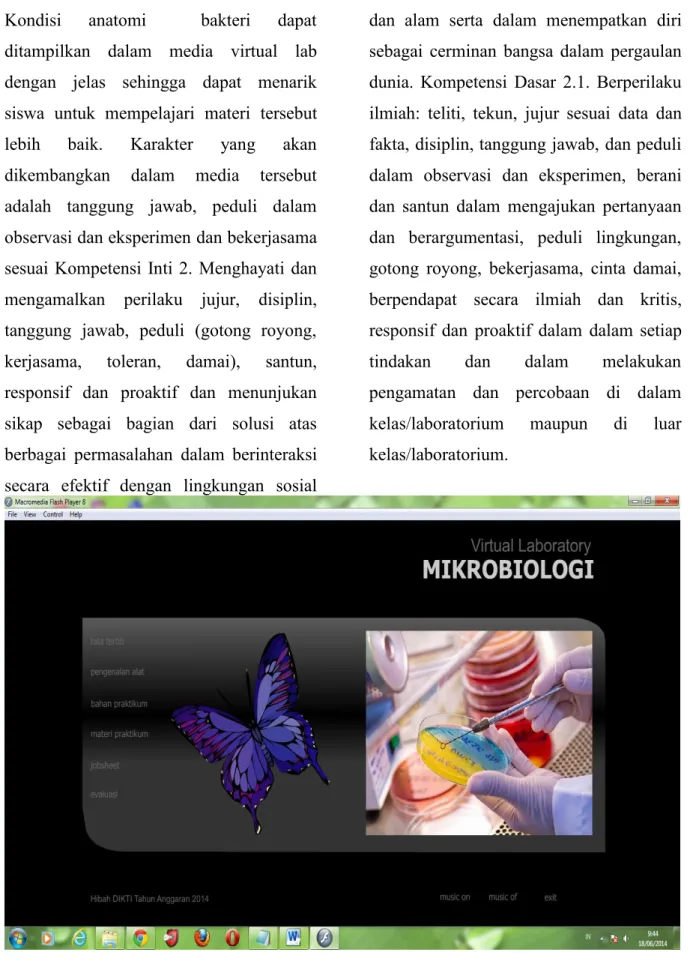 Gambar 3. Tampilan Virtual Lab