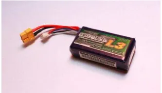 Gambar 3.5 Baterai Lithium 