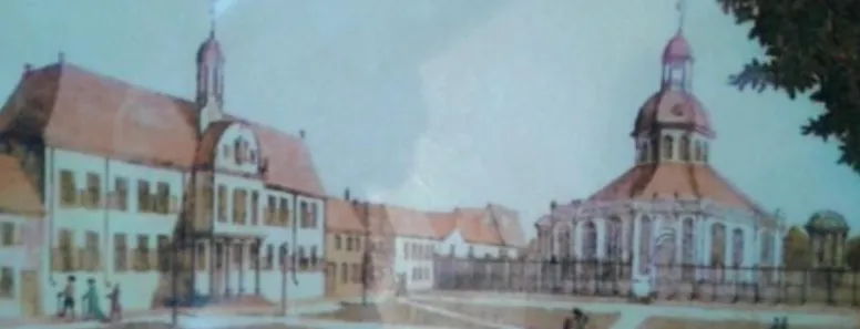 Gambar 1 Gedung Balaikota Batavia (kiri) yang sekarang menjadi Museum Fatahillah pada abad 17  Sumber: Sketsa G.M