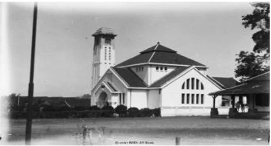 Gambar 2. Gereja Bethel Bandung Karya Prof Kemal C.P. Wolff Shoemaker pada Tahun 1929 (sumber: 