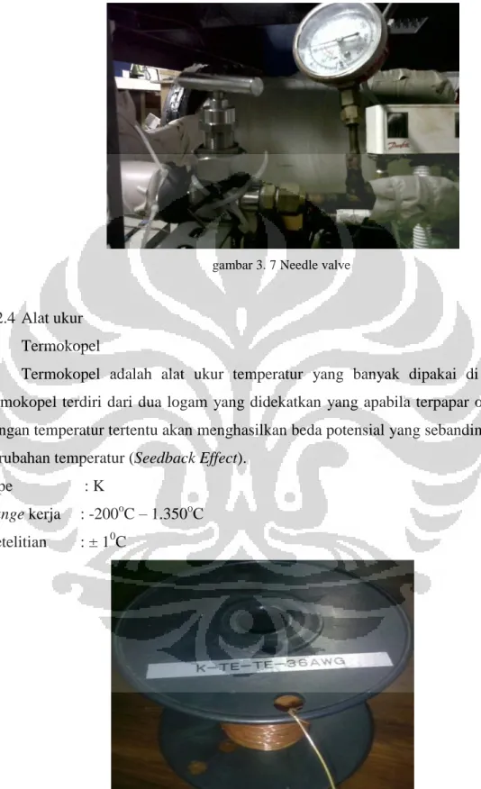 gambar 3. 7 Needle valve 