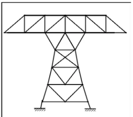 Gambar 2.4 Struktur rangka batang               Indrakto, Rifky. (2007) 