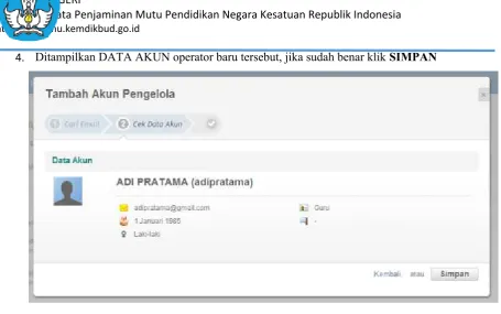Gambar 6. Tampilan Cetak Tanda Bukti
