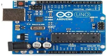 Gambar 2.1 Mikrokontroler Arduino Uno 
